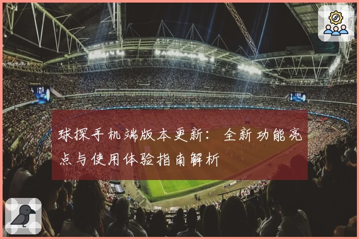 球探手机端版本更新：全新功能亮点与使用体验指南解析